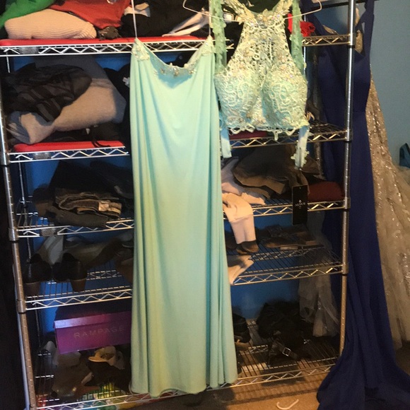 Two piece prom dress - Picture 1 of 1